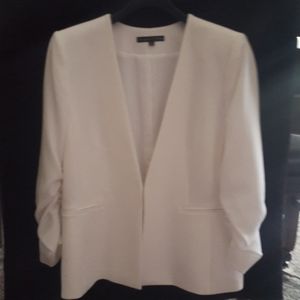 Classy white suit jacket